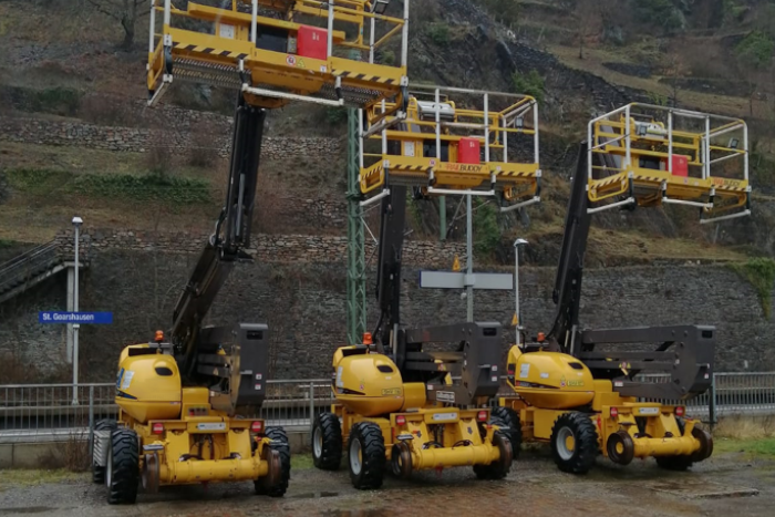 Projektbezogene Transporte der Manitou ART 17. © DTH Service GmbH - Maintal Projektbezogene Transporte der Manitou ART 17. © DTH Service GmbH - Maintal