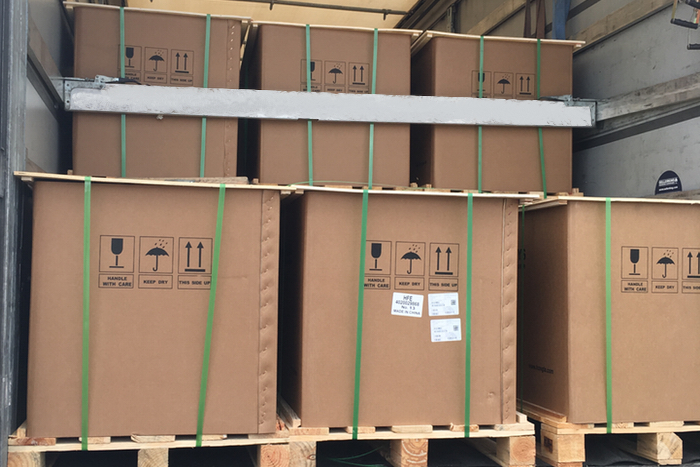 Teilladung von Paletten © DTH Service GmbH - Maintal Teilladung von Paletten